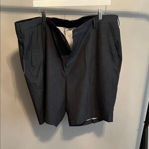 Greg Norman Collection Navy Patterned Men's Shorts